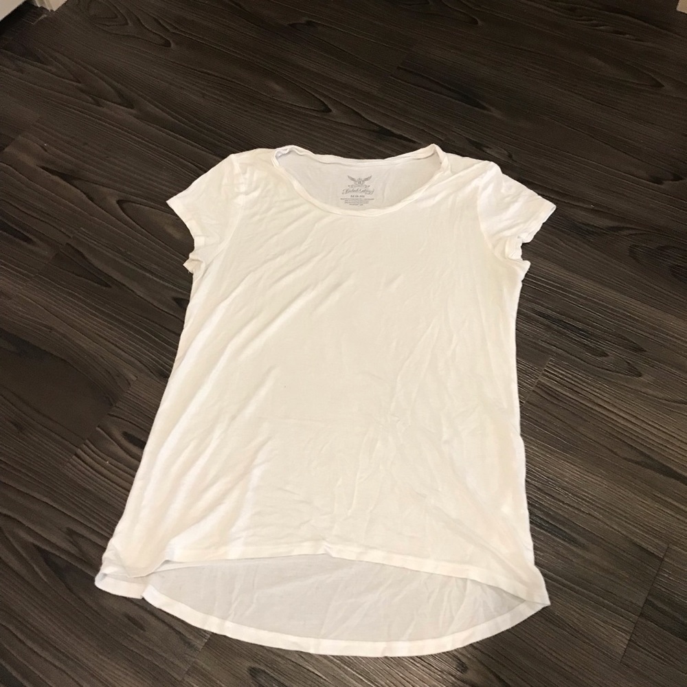 Faded Glory White Short Sleeve Top